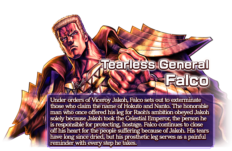 Tearless General Falco