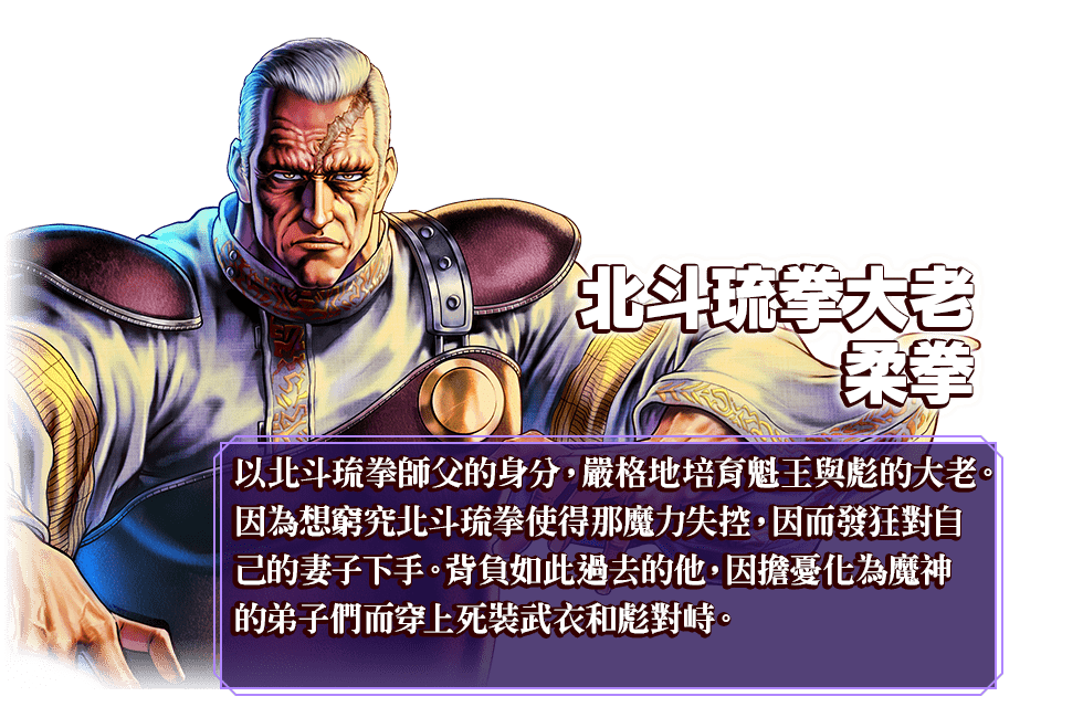 北斗琉拳大老 柔拳